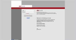 Desktop Screenshot of banking.abcbank.de