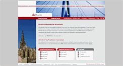 Desktop Screenshot of abcbank.de